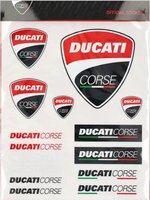 Kit Aufkleber Ducati Corse , groß