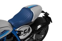 Ducati Scrambler Sitzbank Cafe Racer blau