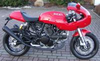 Sil Moto Endtopfpaar Megaphon schwarz Ducati Sport 1000 S / Biposto