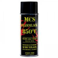 MCS Flammlack 850° schwarz- matt