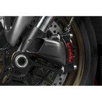 Brembo radial geschmiedete Monoblock Stylema 100mm Bremssattel paar mit Bremsbelägen , schwarz , Ducati Multistrada V4 , Diavel V4