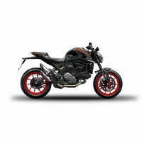 Ducati Monster + Aufkleber Ducati Corse