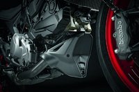Ducati Monster + Untere Motorverkleidung grau