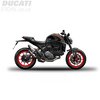 Aufkleber 3D Motorrad Kompatibel mit Ducati MonsterStreetfighter Tankdeckel