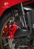 Brembo radial geschmiedete Monoblock Stylema 100mm Bremssattel paar mit Bremsbelägen , rot , Ducati Multistrada V4 , Diavel V4