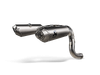 Ducati Panigale V2 - Streetfighter V2 Akrapovic Titan Endtopfpaar mit EG-ABE