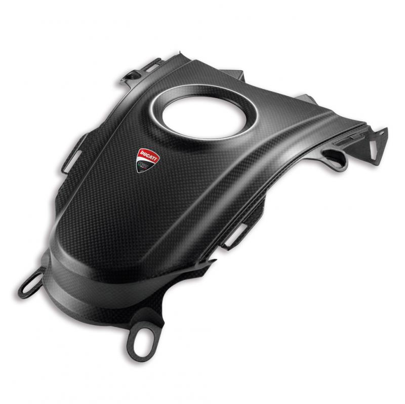 Ducati Hyperstrada Hypermotard 821 SP Carbon Tankabdeckung