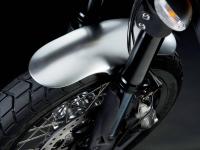 Ducati Scrambler 800 Satz Kotflügel aus satiniertem Aluminium